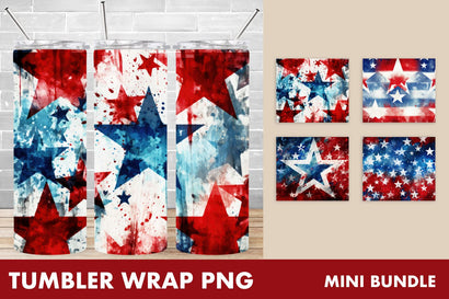 Patriotic Tumbler Wrap | Sublimation PNG Tumbler Wrap Sublimation Petunia Digital Design 