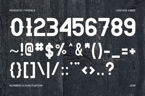 Patriotic - Western Sans Serif Font Font Masyafi Studio 