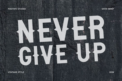 Patriotic - Western Sans Serif Font Font Masyafi Studio 