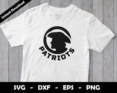 Patriots SVG Cut File, Patriots logo SVG Design, Patriots Football Mascot, T-Shirt Sublimation Design Png SVG Arthur Arellano 