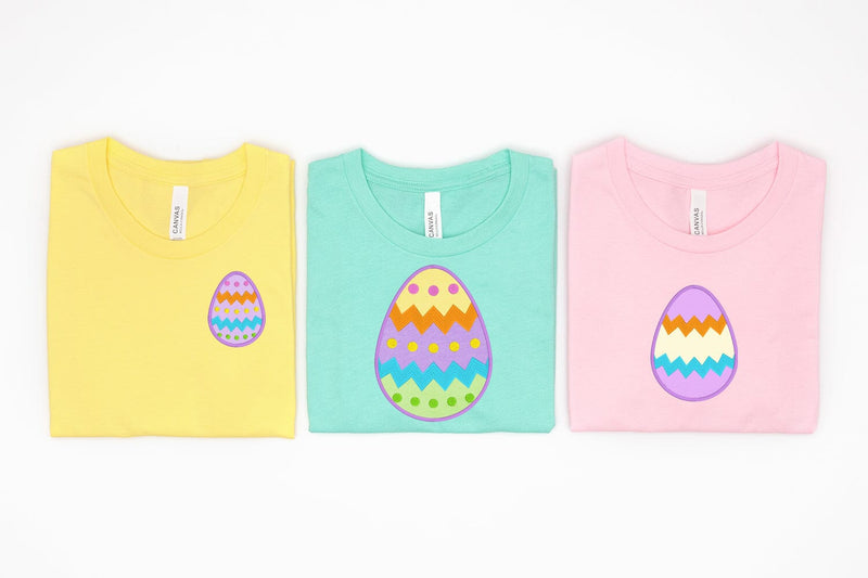 Patterned Easter Egg Applique Embroidery Embroidery/Applique DESIGNS Designed by Geeks 