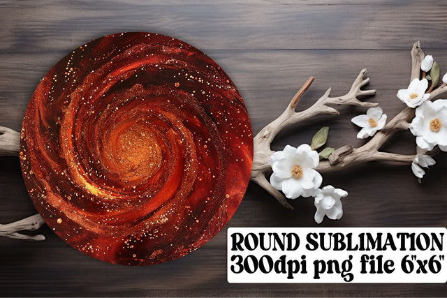 Patterned Round Ornaments to Enhance Your Decor Sublimation afrosvg 