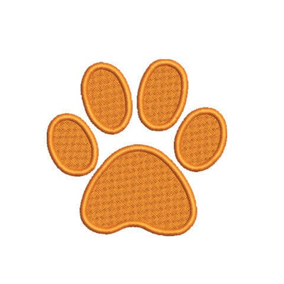 Paw Print Embroidery Design Embroidery/Applique DESIGNS Creatively Embroidery 