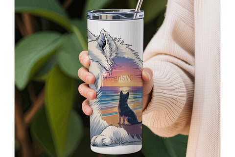 Paws Make Everything Better Tumbler Wrap Sublimation DesignSVG 