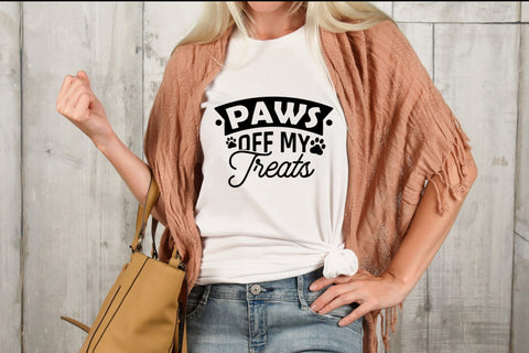 Paws off My Treats | Dog Quote SVG SVG CraftLabSVG 
