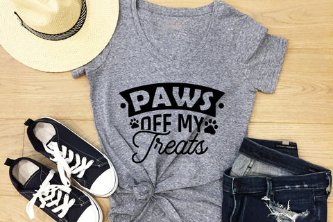 Paws off My Treats | Dog Quote SVG SVG CraftLabSVG 