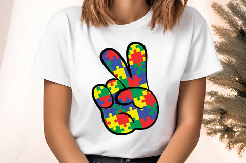 Peace Autism vector SVG Design SVG Designangry 