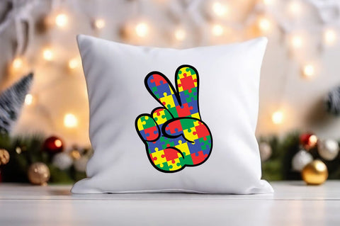 Peace Autism vector SVG Design SVG Designangry 
