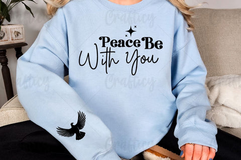 Peace Be With You Sleeve SVG Design SVG Designangry 