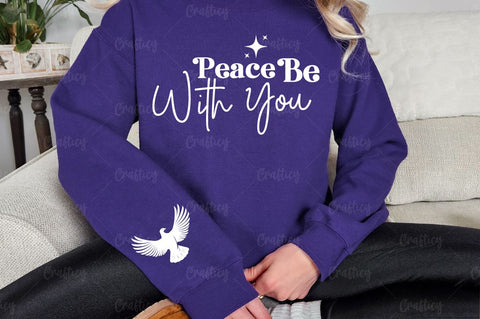 Peace Be With You Sleeve SVG Design SVG Designangry 