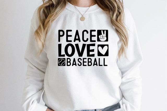 Peace love baseball SVG Design SVG Designangry 