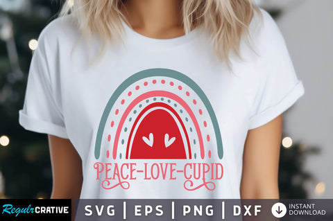 Peace-love-cupid Svg Design SVG Regulrcrative 