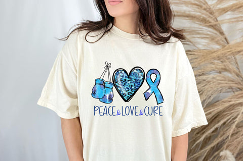 Peace love cure png design Sublimation Regulrcrative 