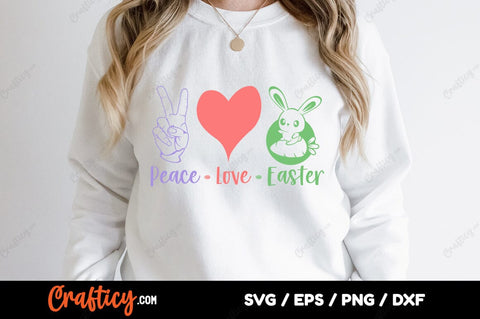 Peace Love Easter SVG Design SVG Designangry 