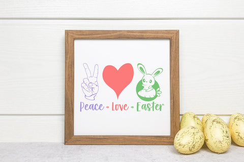 Peace Love Easter SVG Design SVG Designangry 