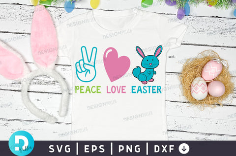 Peace love easter Svg Design SVG Regulrcrative 