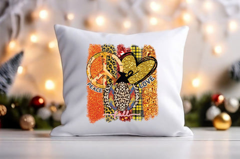 Peace love fall PNG Design Sublimation Designangry 