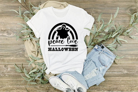 Peace love halloween SVG Angelina750 