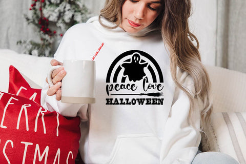Peace love halloween SVG Angelina750 