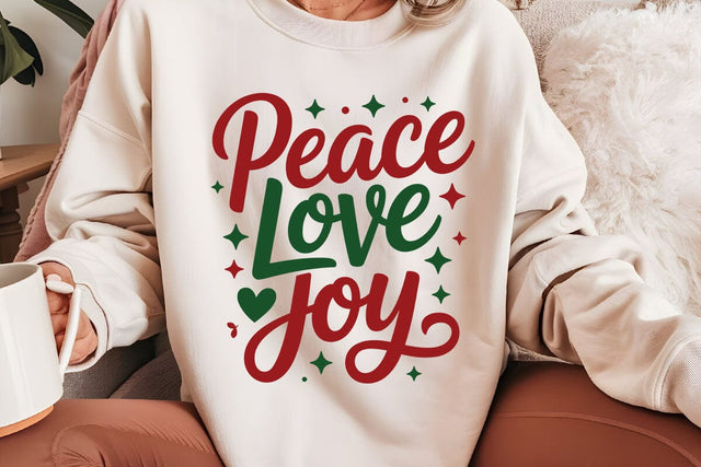 Peace Love Joy SVG Angelina750 