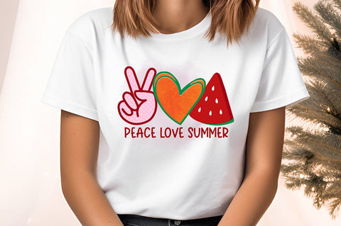 Peace Love Summer PNG Design Sublimation Designangry 