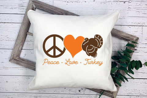 Peace Love Turkey SVG SVG CraftLabSVG 