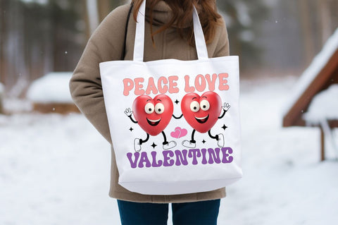 Peace love valentine PNG Design Sublimation Designangry 