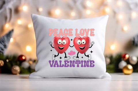 Peace love valentine PNG Design Sublimation Designangry 