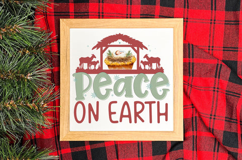 Peace on earth png design Sublimation Regulrcrative 