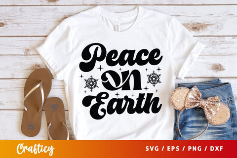 Peace On Earth SVG Design SVG Designangry 