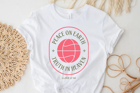 Peace on earth truth in heaven SVG Design, Jesus Tshirt SVG FiveStarCrafting 