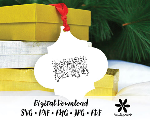 Peace Winter Scene SVG SVG Flowingcreek 