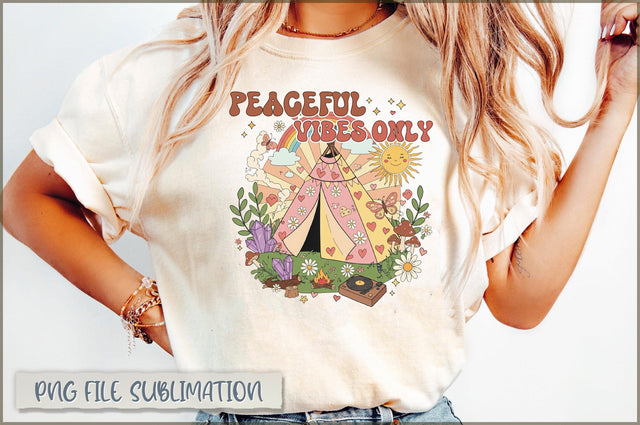 Peaceful vibes only Sublimation Sublimation Shetara Begum 