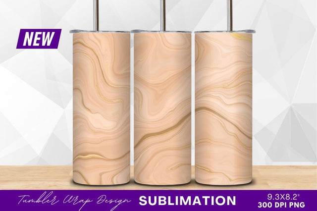 Peach And Gold Marble Texture Background Sublimation Regulrcrative 