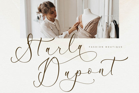 Peach Mondela - Beauty Calligraphy Font Font Storytype Studio 