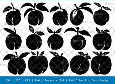 Peach Svg Cricut Cut Files Png Bundle, SB01152 SVG ETC Craft 