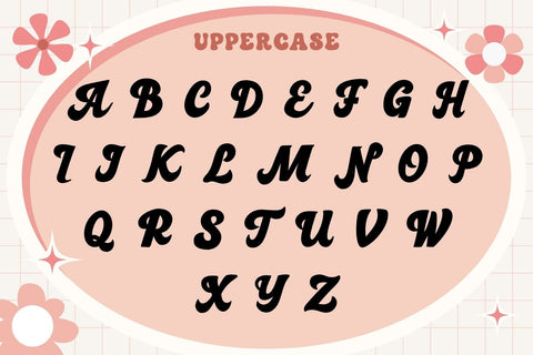 Peachy Belle - Retro Script Font Font AnningArts Design 