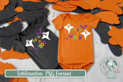 Peek-a-BOO Sublimation QueenBrat Digital Designs 