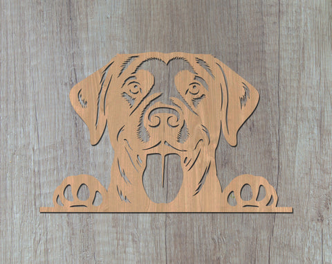 Peeking Labrador Retriever SVG, Dog Laser Cut Design, Pet Lover Gift, Animal Art, Laser Cut File, Digital Download SVG HappyDesignStudio 