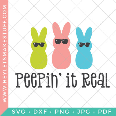 Peepin' It Real SVG Hey Let's Make Stuff 
