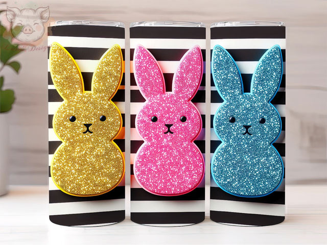 Peeps Easter 20oz Tumbler Png, Easter Bunny PNG, Sublimation Design, Happy Easter Tumbler Png, Digital Download PNG Sublimation Lara' s Designs 