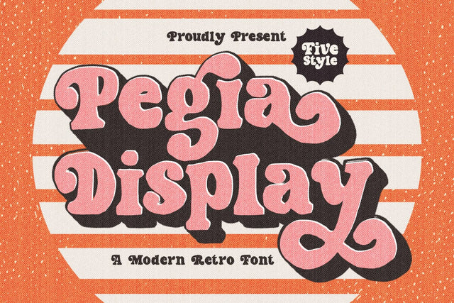 Pegia Display Font Youngtype 