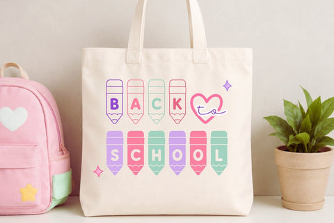 Pencil Font - Cute Back to School Font Font AnningArts Design 