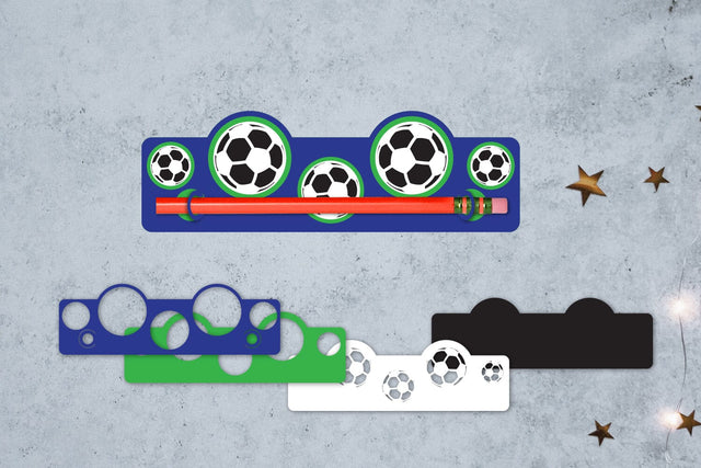 Pencil Holder Papercut SVG zafrans studio 