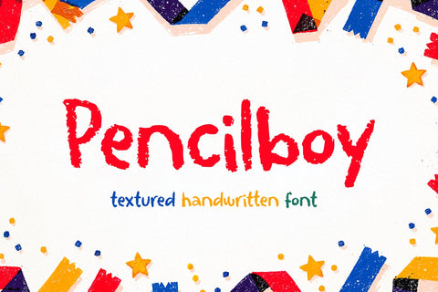 Pencilboy Font Abo Daniel Studio 
