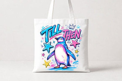 Penguin PNG Colorful Cute Animal Sublimation Design Download SVG BillahCrafts 