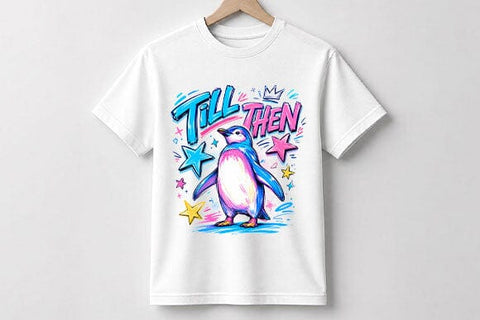 Penguin PNG Colorful Cute Animal Sublimation Design Download SVG BillahCrafts 