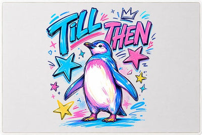 Penguin PNG Colorful Cute Animal Sublimation Design Download SVG BillahCrafts 