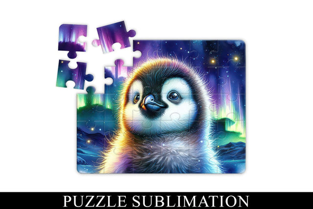 Penguin Puzzle Sublimation PNG Sublimation BijouBay 