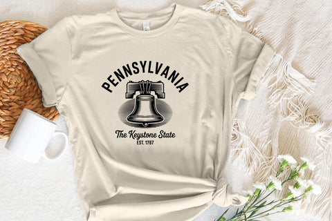 Pennsylvania The Keystone State Est. 1787 SVG Angelina750 